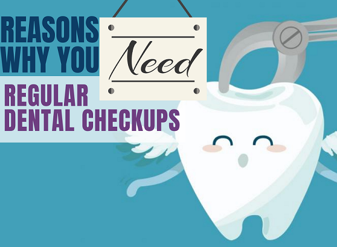 Picture showing Reasons why you need dental checkups